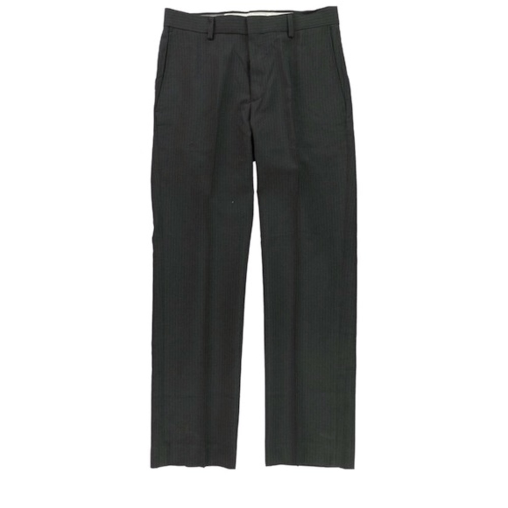 NWOT - Michael Brandon Mens Pinstripe Casual/Dress Trouser Pants Black.